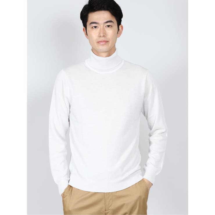 抗ピリング ウール タートルニット 品番 Tkqj Taka Q Men タカキュー のメンズ ファッション通販 Shoplist ショップリスト