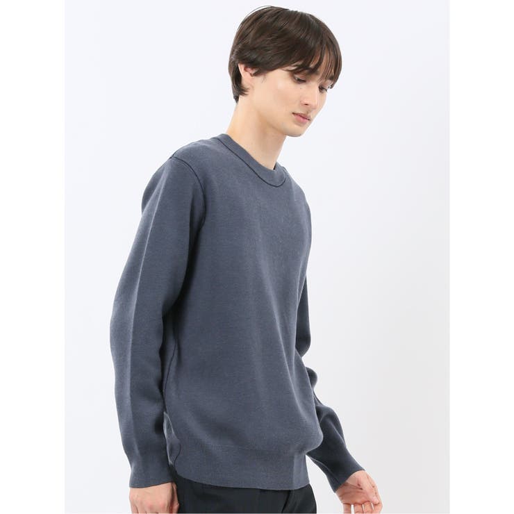 ウォッシャブル ストレッチ クルーニット | TAKA-Q MEN | 詳細画像23 