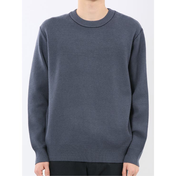 ウォッシャブル ストレッチ クルーニット | TAKA-Q MEN | 詳細画像25 