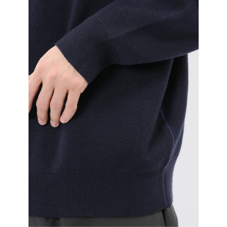 ウォッシャブル ストレッチ クルーニット | TAKA-Q MEN | 詳細画像38 