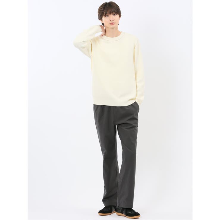 ウォッシャブル ストレッチ クルーニット | TAKA-Q MEN | 詳細画像5 