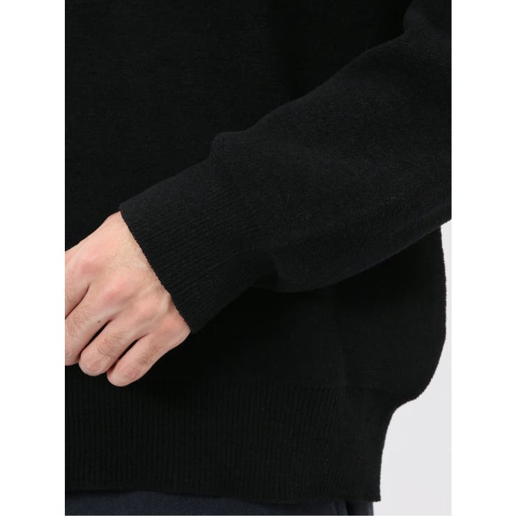 ハンドウォッシャブル ストレッチ シェニールヤーン クルーニット | TAKA-Q MEN | 詳細画像30 