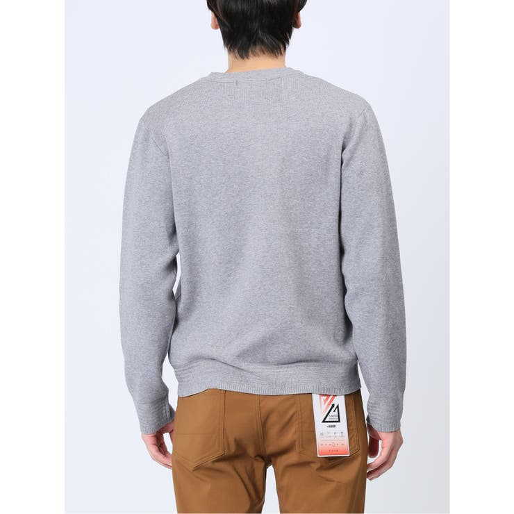 クロスストレッチ 無地 クルーニット | TAKA-Q MEN | 詳細画像18 