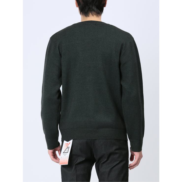 クロスストレッチ 無地 クルーニット | TAKA-Q MEN | 詳細画像27 