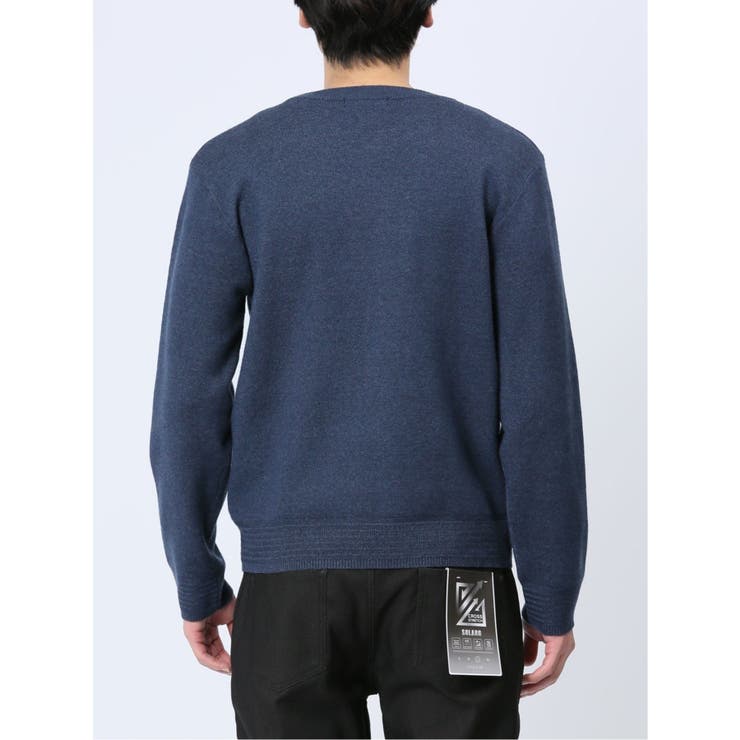 クロスストレッチ 無地 クルーニット | TAKA-Q MEN | 詳細画像38 