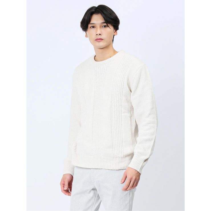 TL'Appartement・T/N Basic KnitT・ブラック - ニット/セーター