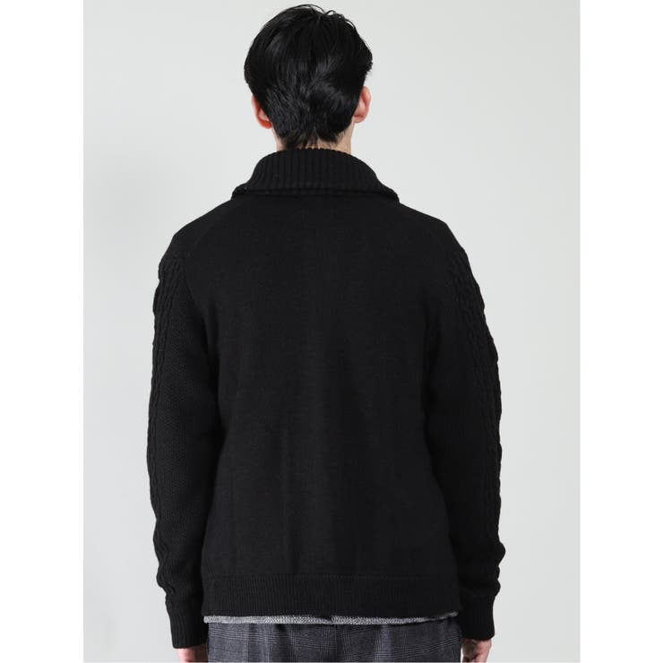 ウォッシャブル ウール混 ドンキー衿ニットアウター 品番 Tkqj Taka Q Men タカキュー のメンズ ファッション通販 Shoplist ショップリスト
