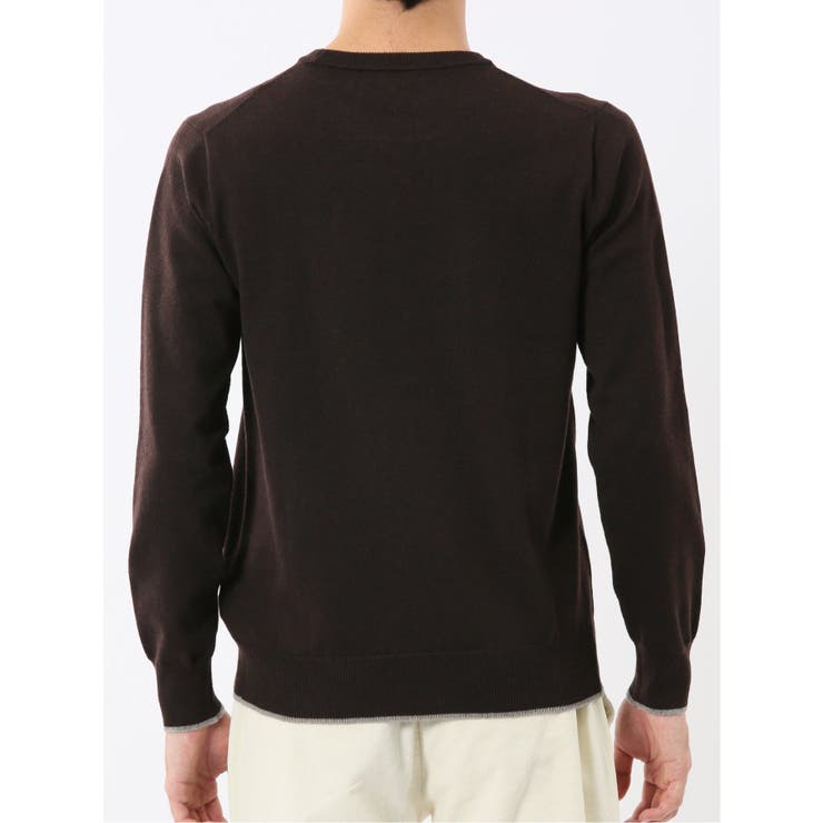 ウォッシャブル ウール混 クルーネックニット | TAKA-Q MEN | 詳細画像36 