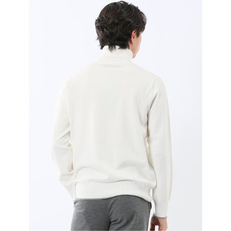 ウォッシャブル ウール混 タートルネックニット | TAKA-Q MEN | 詳細画像3 