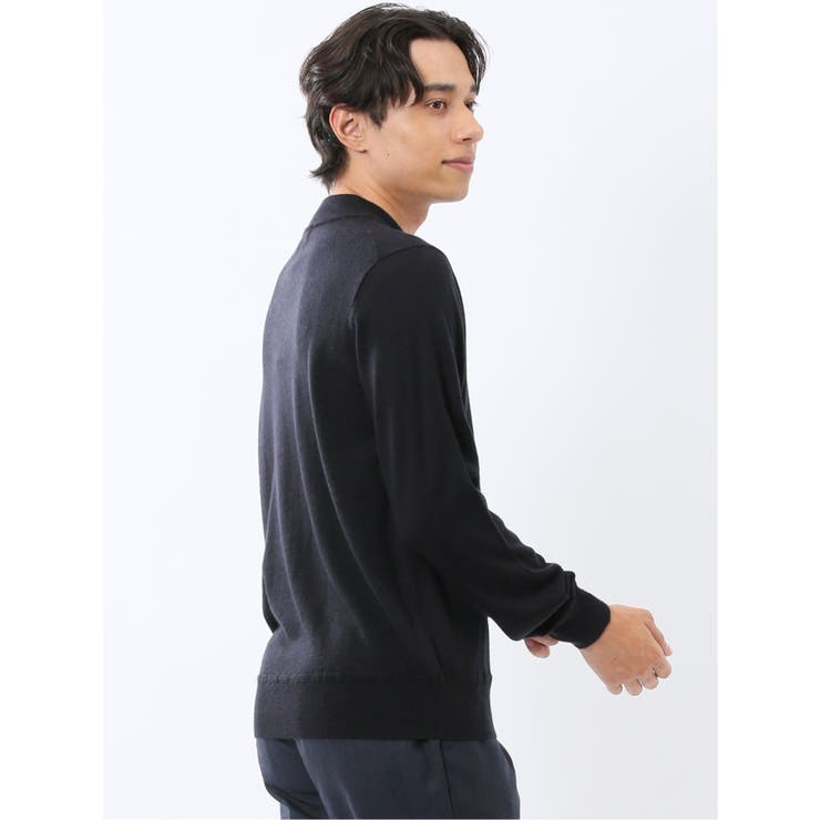 ウォッシャブル ウール混 モックネックニット | TAKA-Q MEN | 詳細画像31 