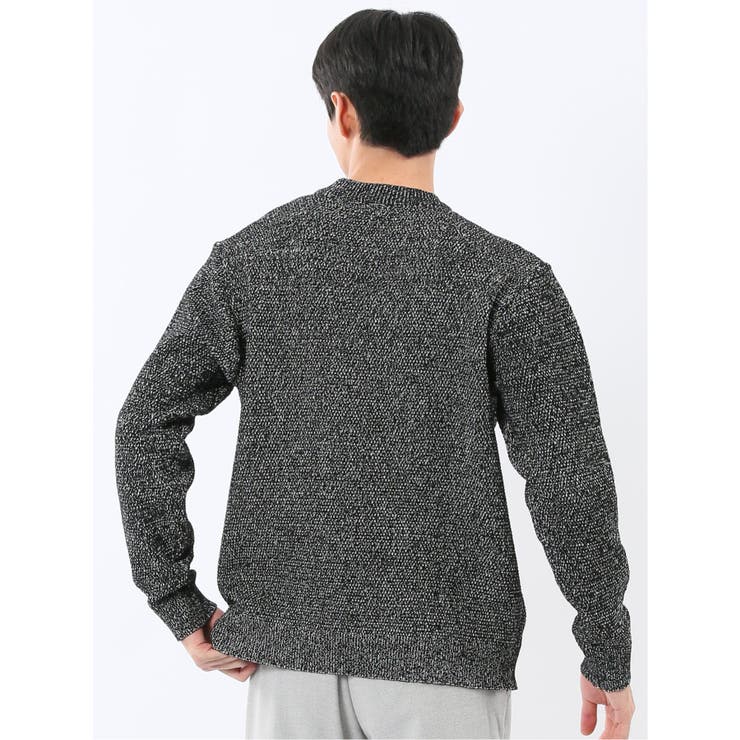 ウォッシャブル ストレッチ 鹿の子 モックネックニット | TAKA-Q MEN | 詳細画像13 