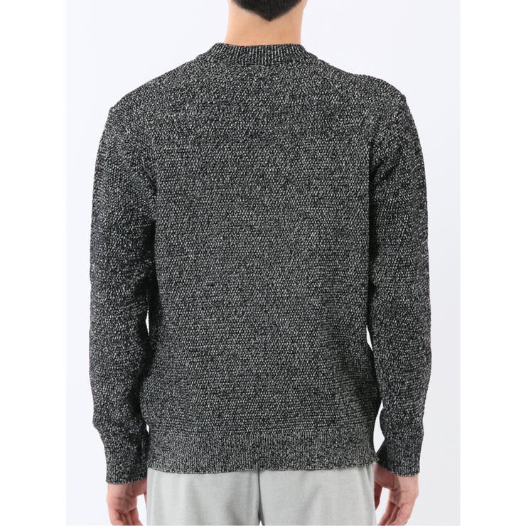 ウォッシャブル ストレッチ 鹿の子 モックネックニット | TAKA-Q MEN | 詳細画像18 