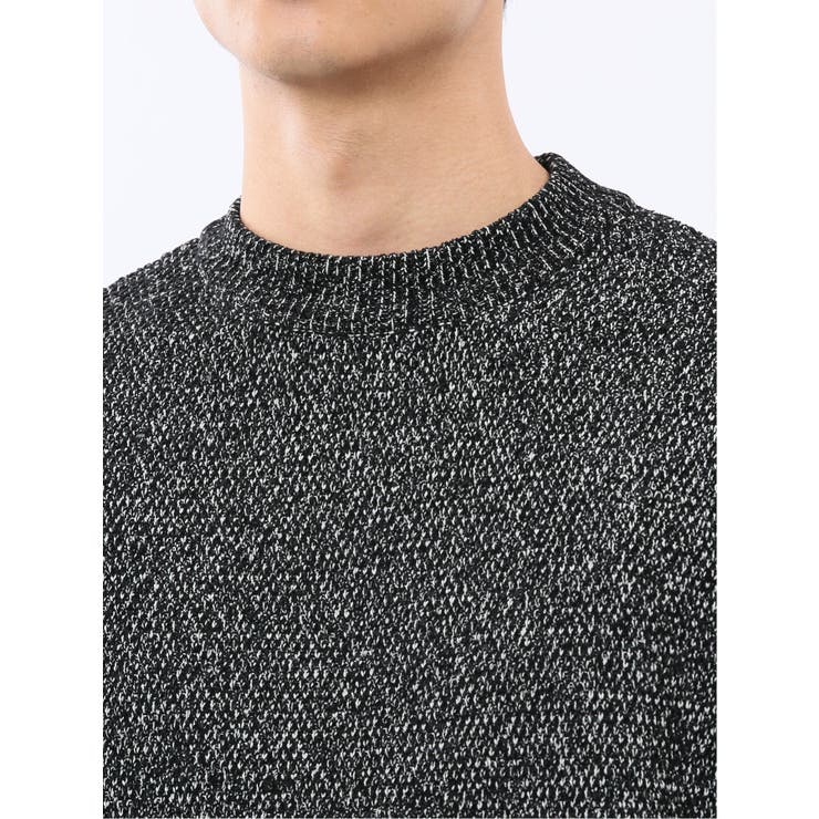 ウォッシャブル ストレッチ 鹿の子 モックネックニット | TAKA-Q MEN | 詳細画像19 