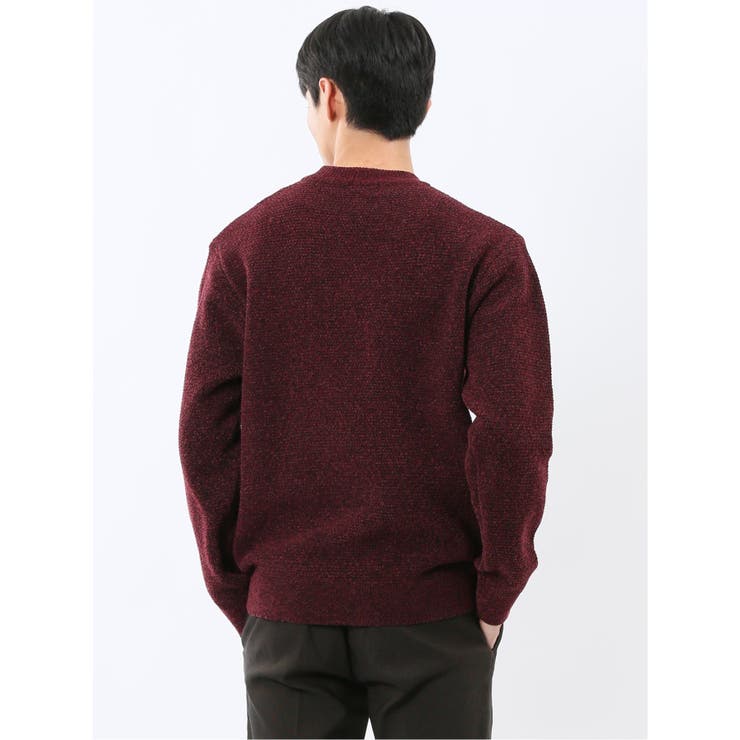 ウォッシャブル ストレッチ 鹿の子 モックネックニット | TAKA-Q MEN | 詳細画像22 