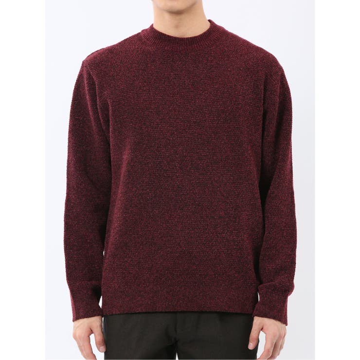 ウォッシャブル ストレッチ 鹿の子 モックネックニット | TAKA-Q MEN | 詳細画像25 