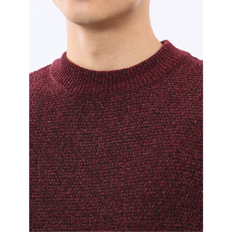 ウォッシャブル ストレッチ 鹿の子 モックネックニット | TAKA-Q MEN | 詳細画像28 