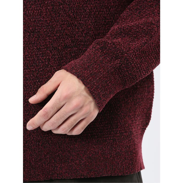 ウォッシャブル ストレッチ 鹿の子 モックネックニット | TAKA-Q MEN | 詳細画像29 