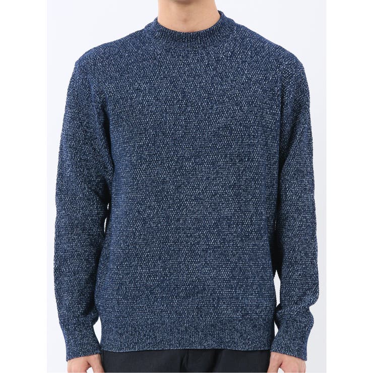 ウォッシャブル ストレッチ 鹿の子 モックネックニット | TAKA-Q MEN | 詳細画像34 