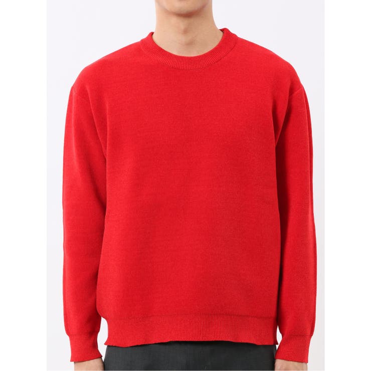 ウォッシャブル ストレッチ ベロア クルーニット | TAKA-Q MEN | 詳細画像16 