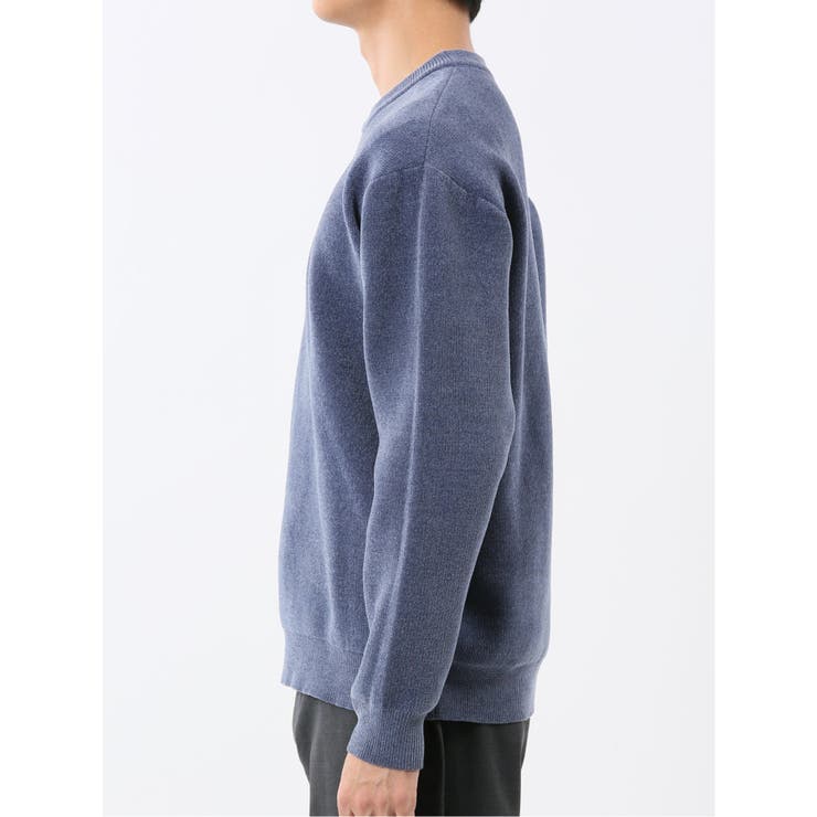 ウォッシャブル ストレッチ ベロア クルーニット | TAKA-Q MEN | 詳細画像26 