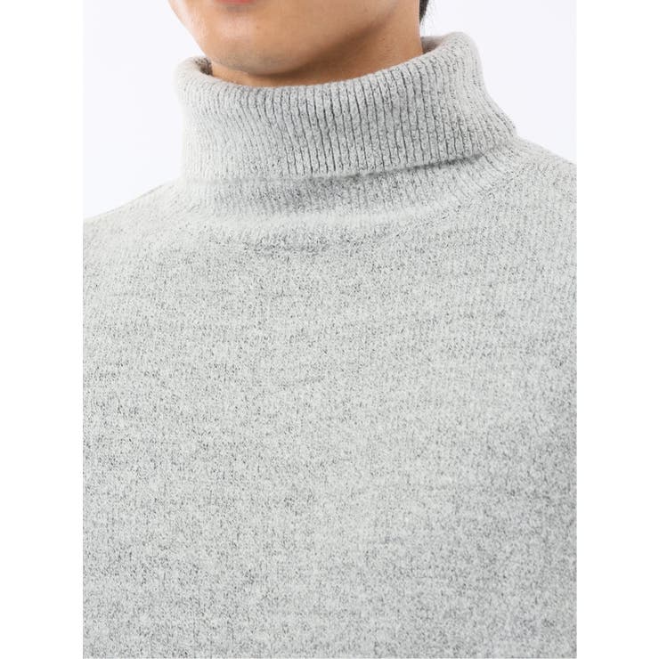 ハンドウォッシャブル ストレッチ 天竺 タートルニット | TAKA-Q MEN | 詳細画像23 