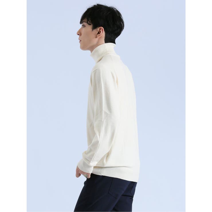 ミドルゲージ タートルネック ニット | TAKA-Q MEN | 詳細画像11 