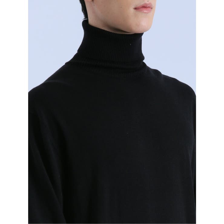 ミドルゲージ タートルネック ニット | TAKA-Q MEN | 詳細画像33 