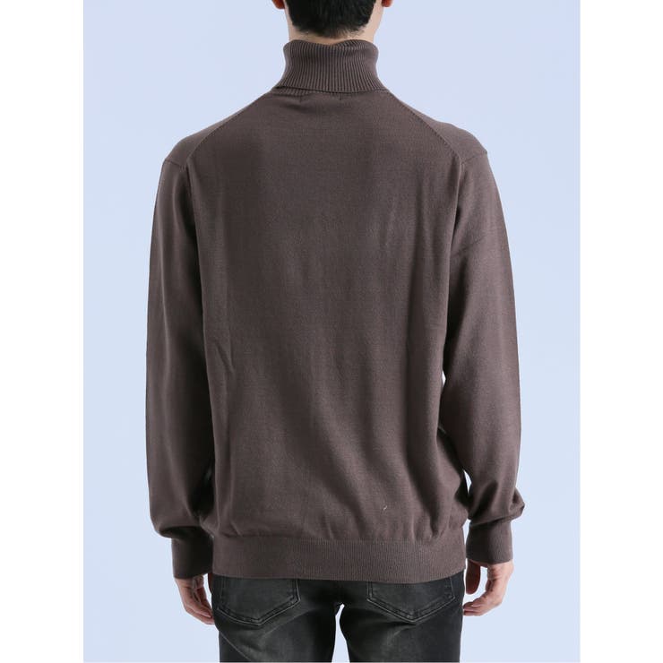 ミドルゲージ タートルネック ニット | TAKA-Q MEN | 詳細画像40 