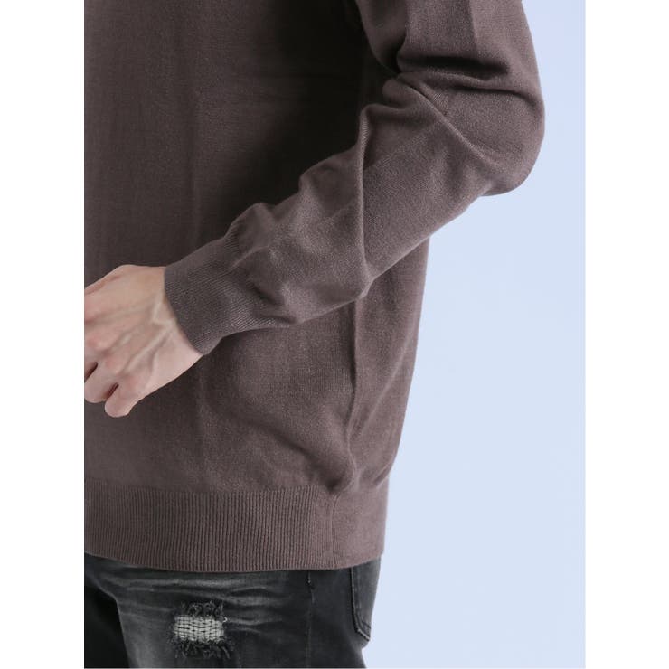 ミドルゲージ タートルネック ニット | TAKA-Q MEN | 詳細画像42 