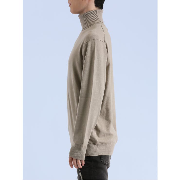 ミドルゲージ タートルネック ニット | TAKA-Q MEN | 詳細画像47 