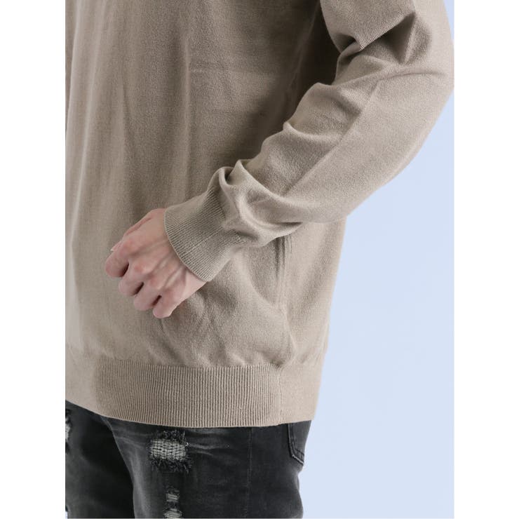 ミドルゲージ タートルネック ニット | TAKA-Q MEN | 詳細画像50 