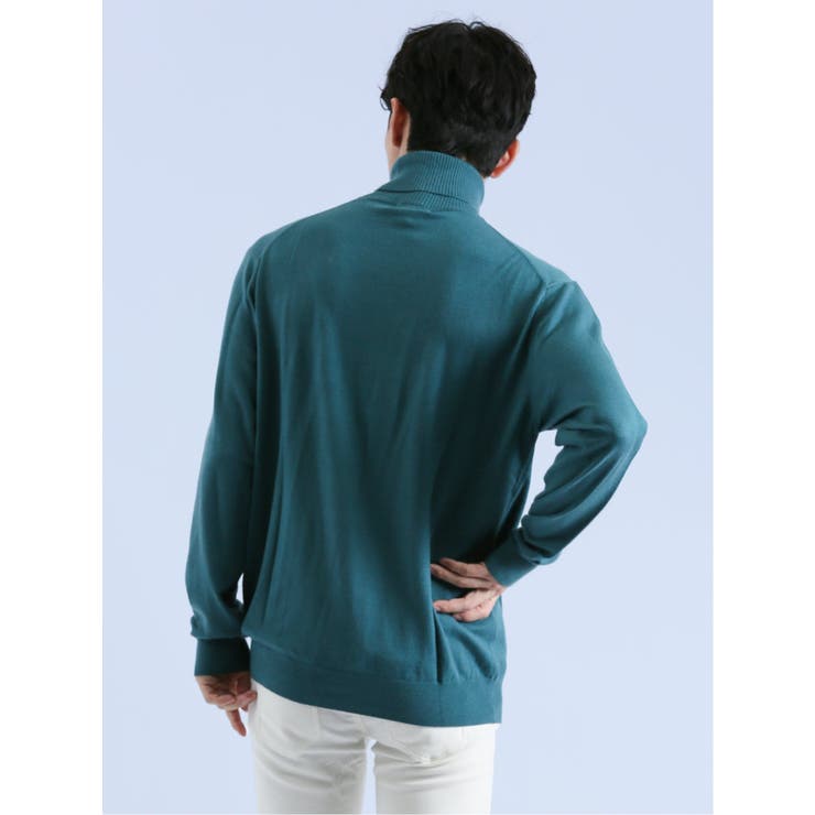 ミドルゲージ タートルネック ニット | TAKA-Q MEN | 詳細画像53 