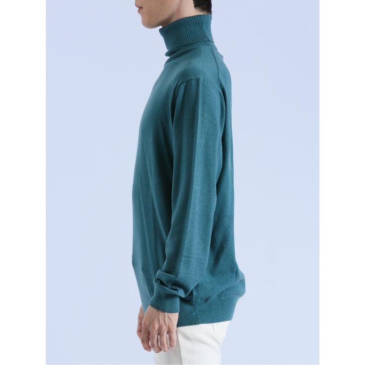 ミドルゲージ タートルネック ニット | TAKA-Q MEN | 詳細画像56 