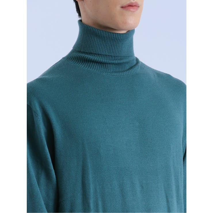 ミドルゲージ タートルネック ニット | TAKA-Q MEN | 詳細画像58 