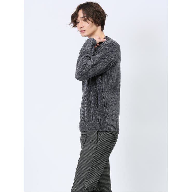 モールジャガード モックネックニット[品番：TKQJ0024171]｜TAKA