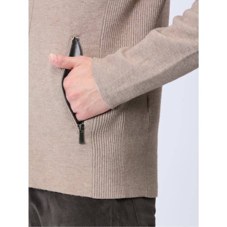 ライダース ニットアウター[品番：TKQJ0020470]｜TAKA-Q  MEN（タカキュー）のメンズファッション通販｜SHOPLIST（ショップリスト）
