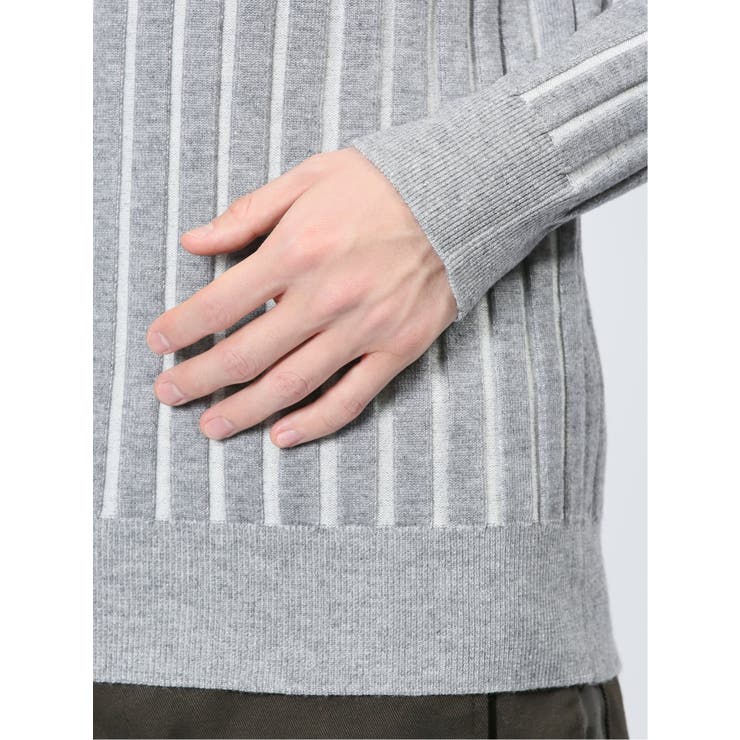 商品画像：TechLinen スリムフィット 2ボタンジャケット グレー[品番 3