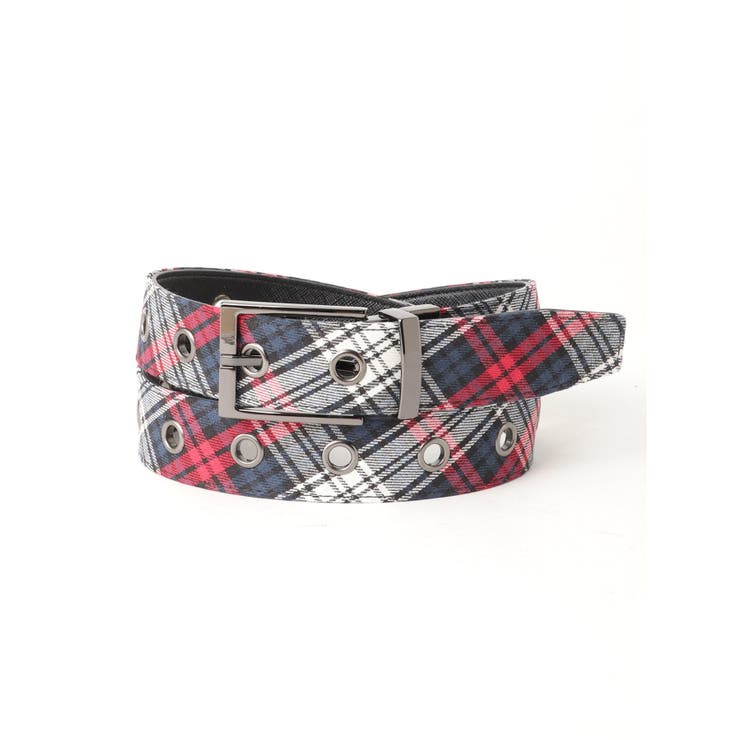 チェック柄 リバーシブルベルト[品番：TKQJ0016516]｜TAKA-Q MEN