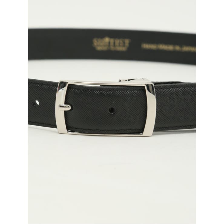 姫路レザー サフィアーノ 型押し ベルト | TAKA-Q MEN | 詳細画像3 