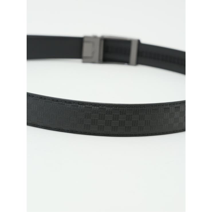 アジャストフリー 市松型押しベルト | TAKA-Q MEN | 詳細画像4 