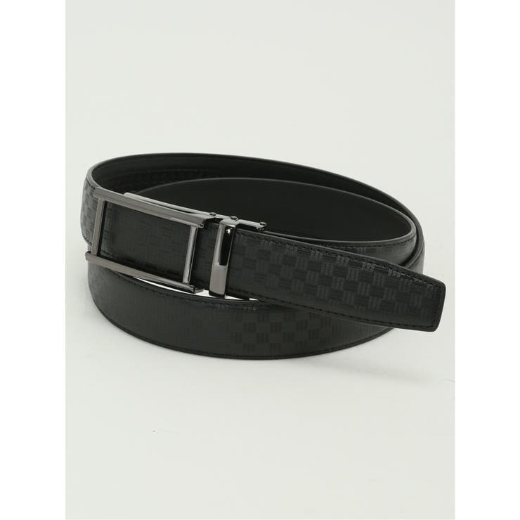 アジャストフリー 市松型押しベルト | TAKA-Q MEN | 詳細画像1 