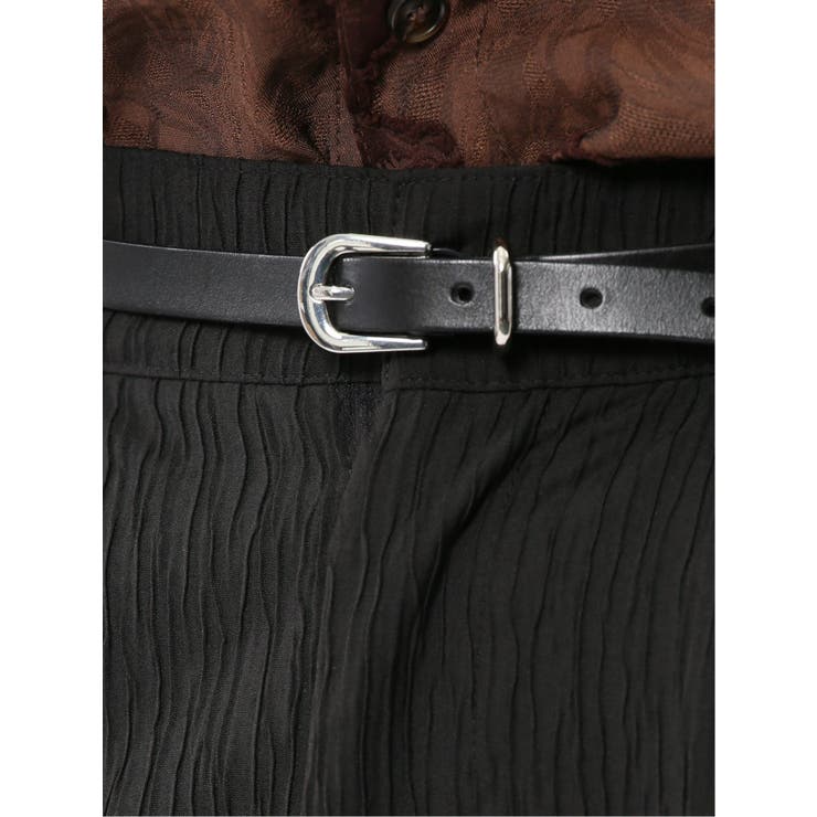 レザー ナローベルト | TAKA-Q MEN | 詳細画像2 