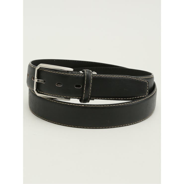 05黒 | シャドー加工 レザーベルト | TAKA-Q MEN