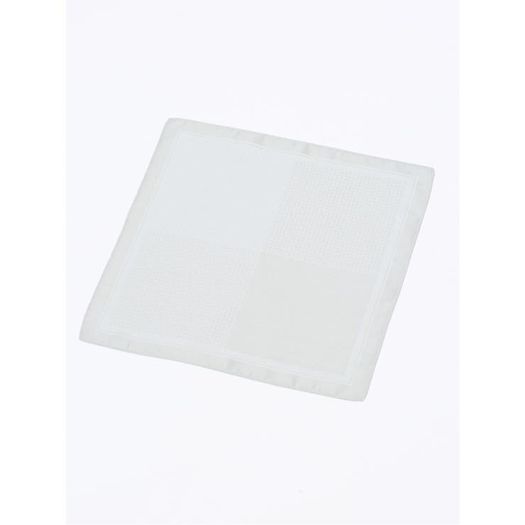 シルク混 四面 パネルチーフ | TAKA-Q MEN | 詳細画像2 