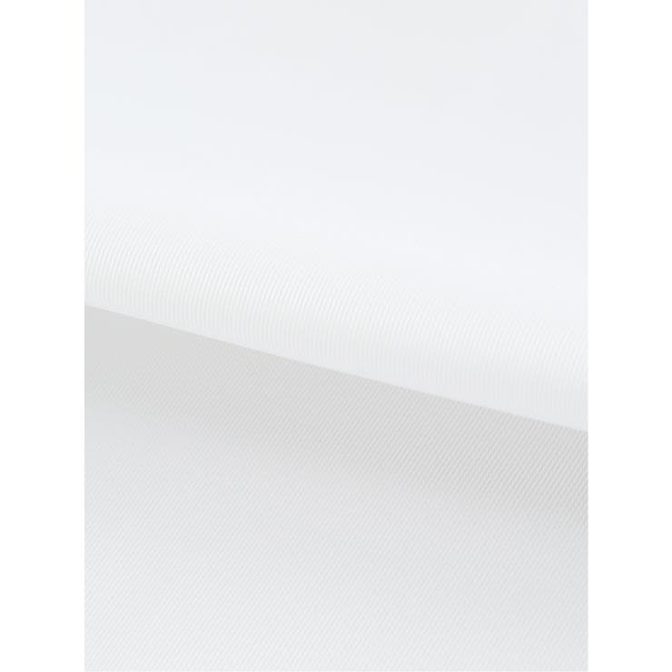 シルク混 白無地 フォーマルチーフ | TAKA-Q MEN | 詳細画像3 