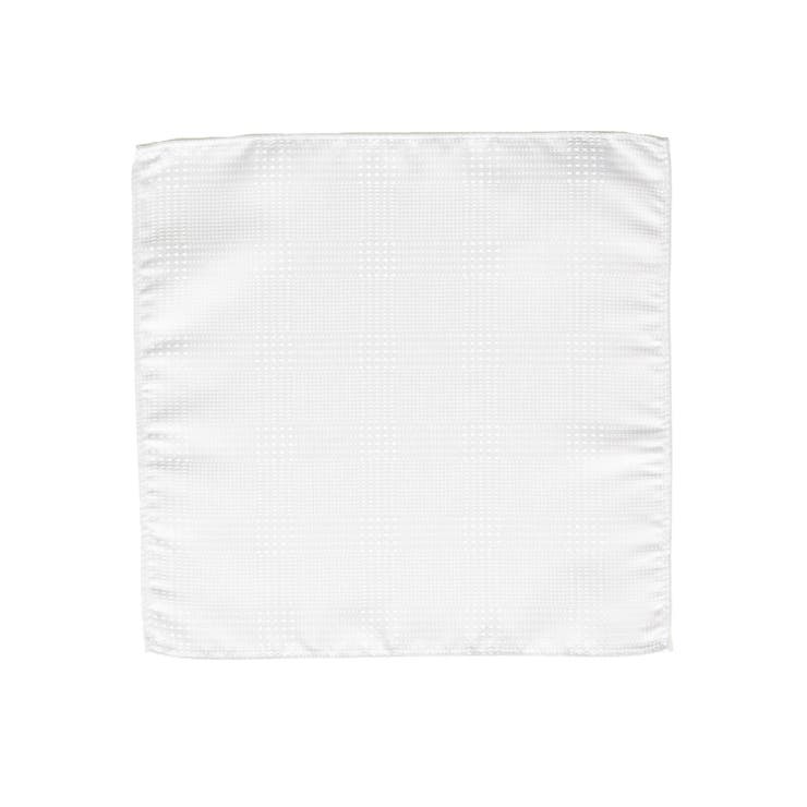 シルク混 グレンチェック柄チーフ | TAKA-Q MEN | 詳細画像2 