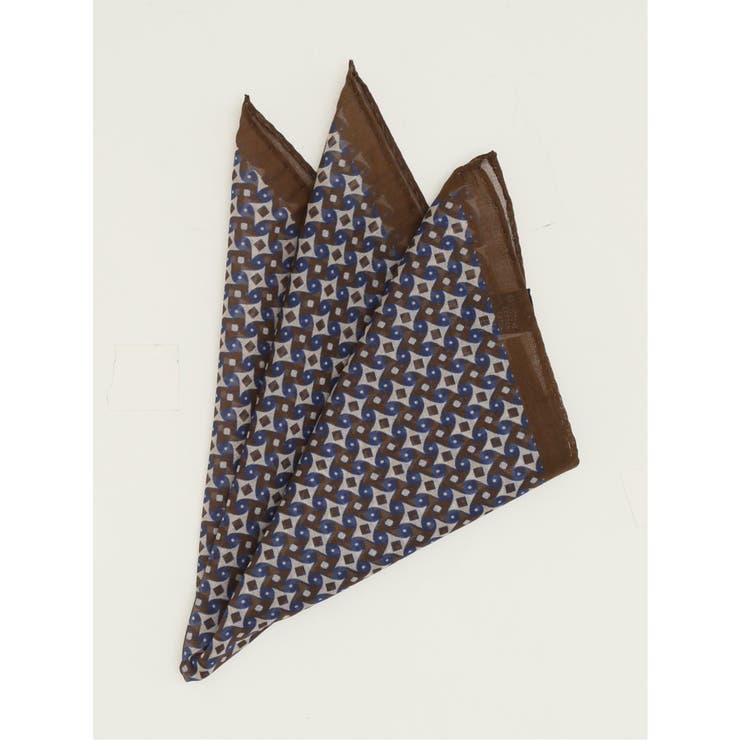 イタリア製コットンシルク チーフ | TAKA-Q MEN | 詳細画像1 