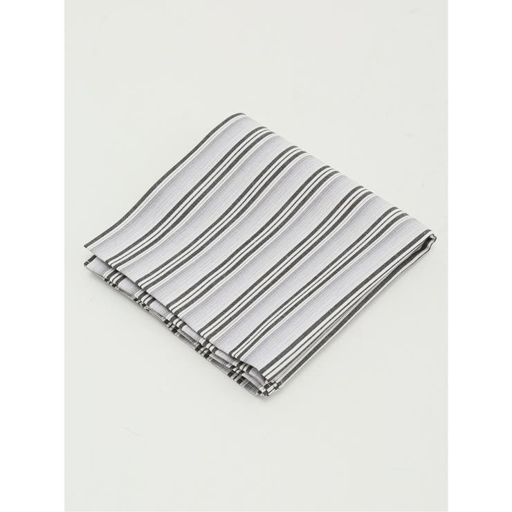 06グレー | コットン布帛ハンカチ | TAKA-Q MEN