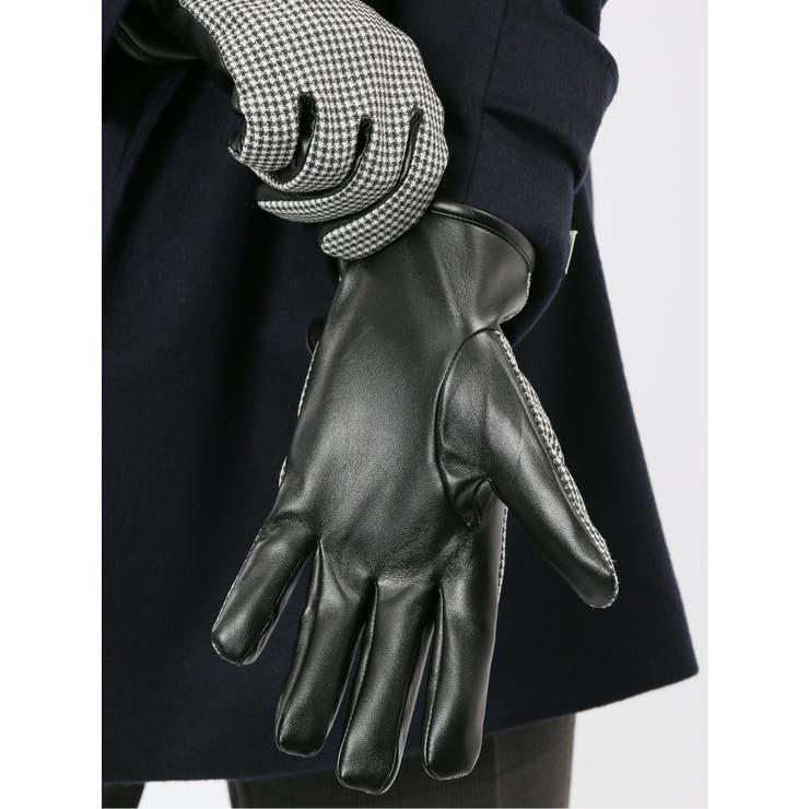 タッチパネル対応 生地コンビグローブ | TAKA-Q MEN | 詳細画像3 