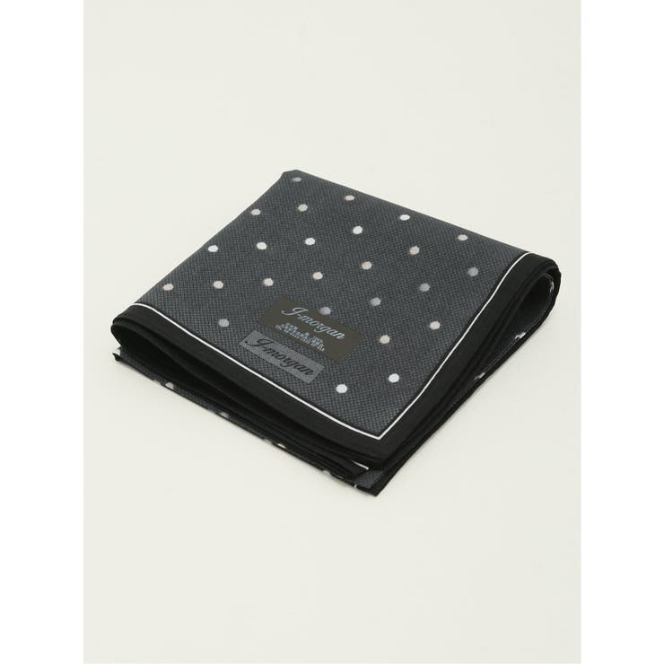 05黒 | コットン布帛ハンカチ | TAKA-Q MEN